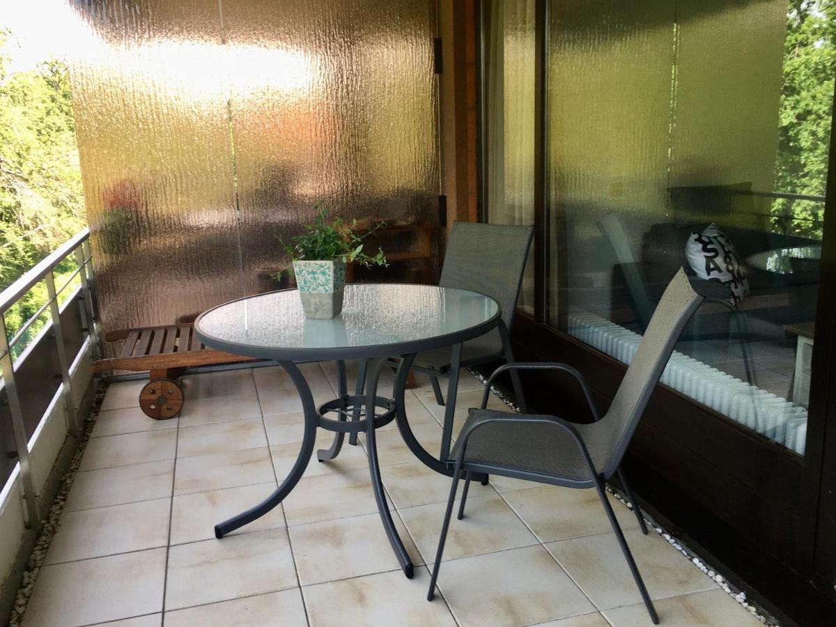 Appartementresidenz Am Kurpark - Ferienwohnungen Mit Pool & Sauna & Garage バート・ザルツフレン エクステリア 写真